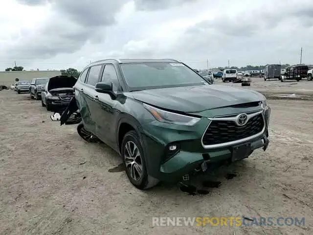 14 Photograph of a damaged car 5TDKDRAH4PS501566 TOYOTA HIGHLANDER 2023