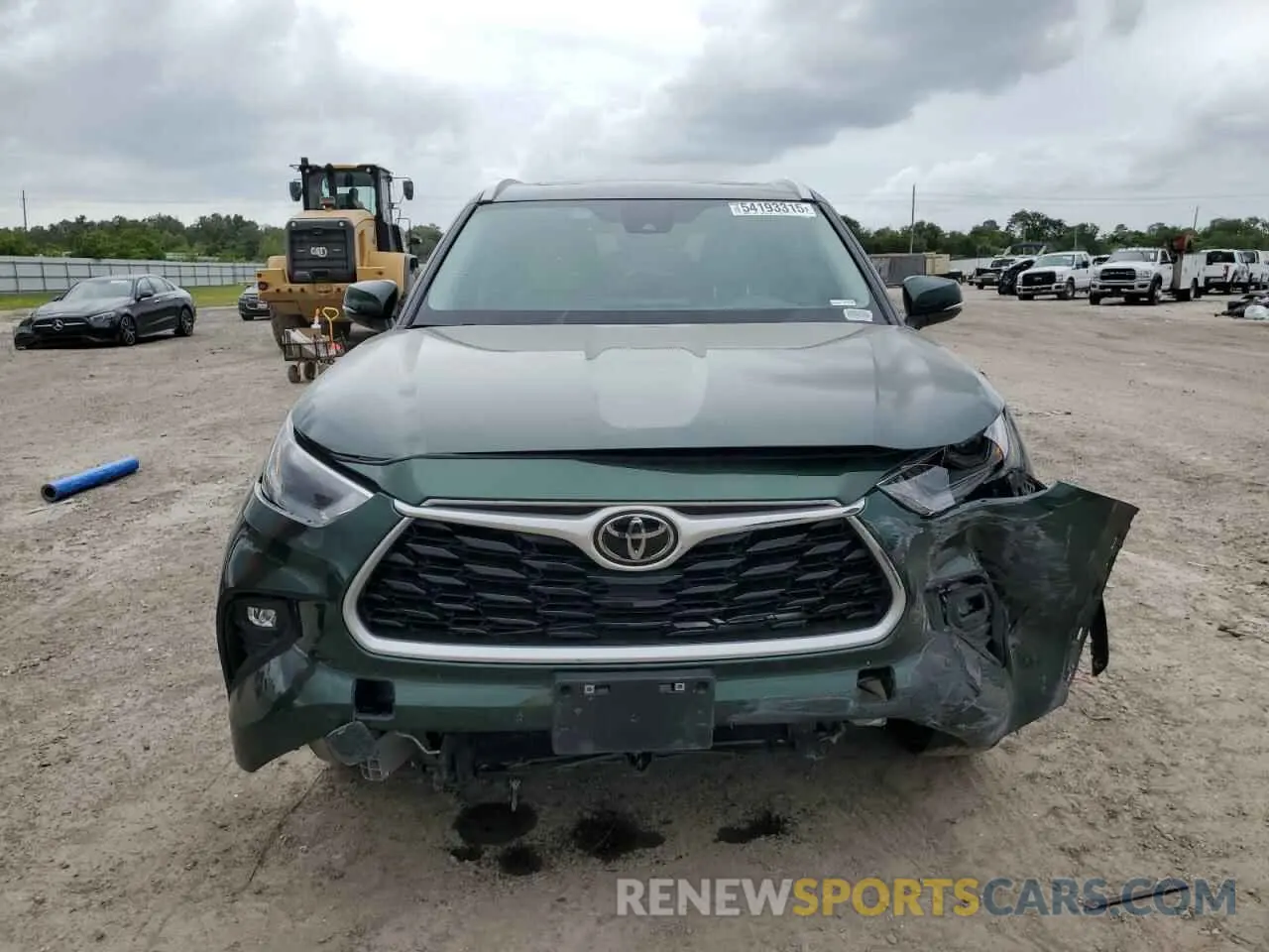 5 Photograph of a damaged car 5TDKDRAH4PS501566 TOYOTA HIGHLANDER 2023