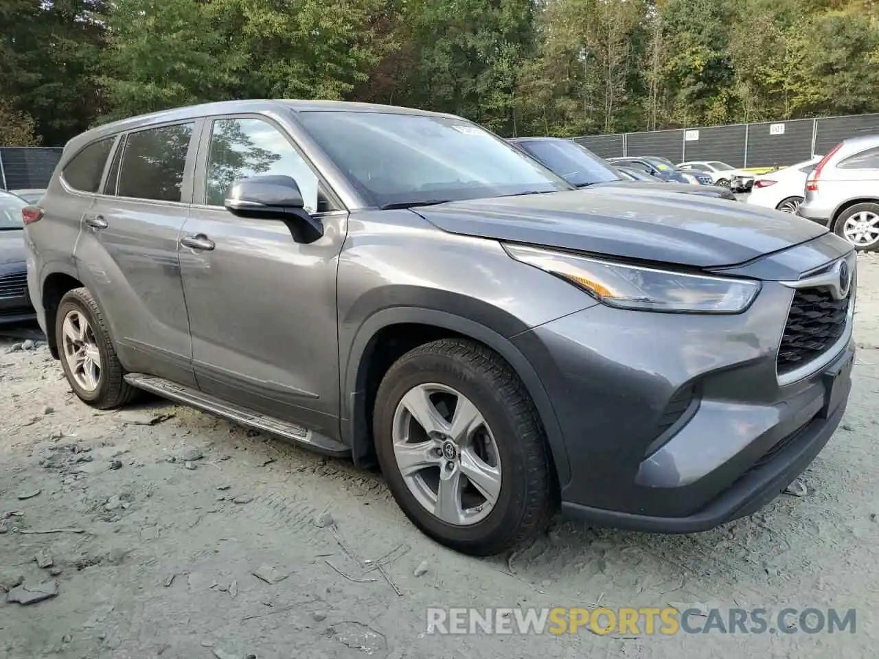 4 Photograph of a damaged car 5TDKDRAH4PS502782 TOYOTA HIGHLANDER 2023