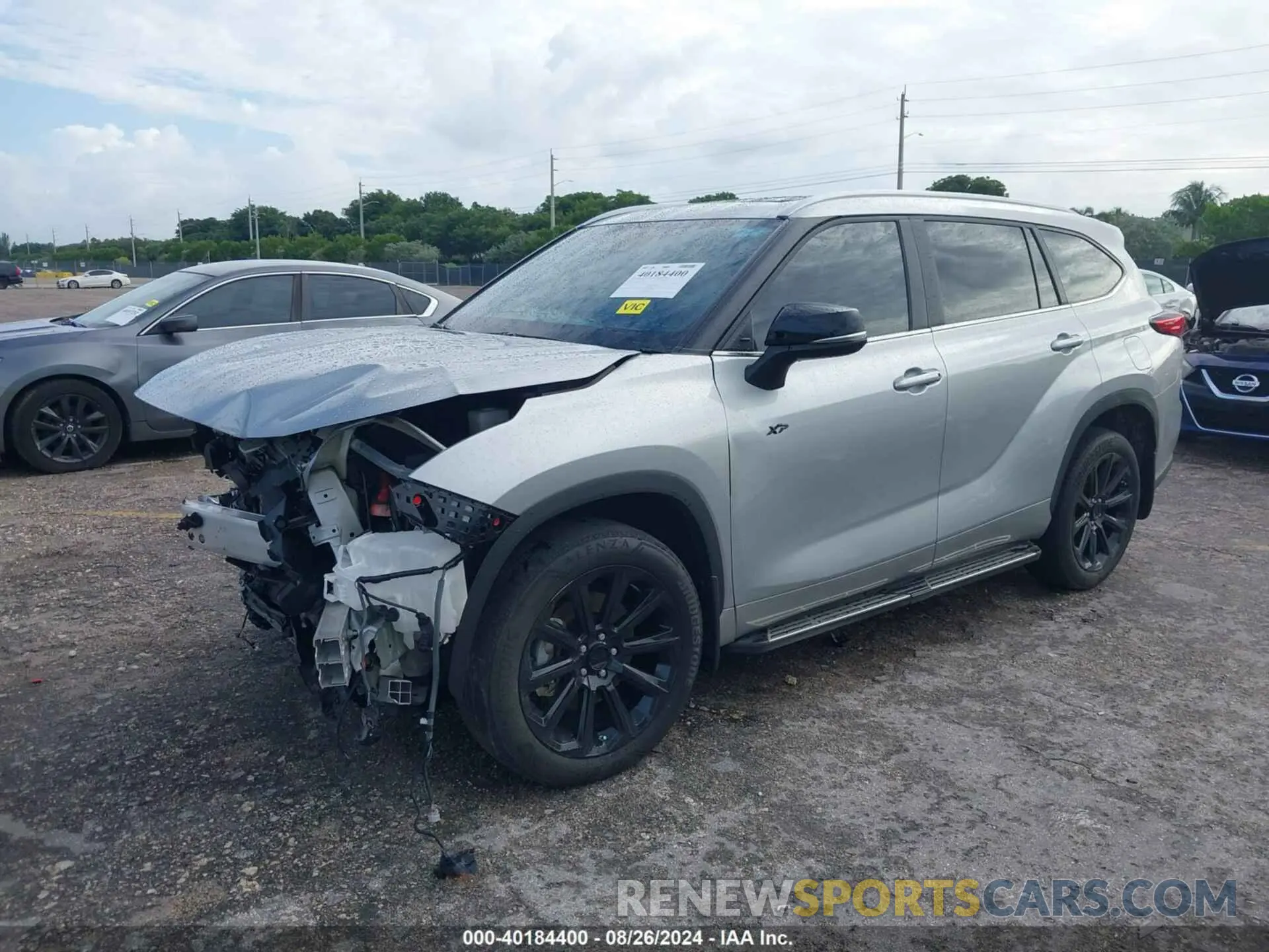 2 Photograph of a damaged car 5TDKDRAH4PS519453 TOYOTA HIGHLANDER 2023