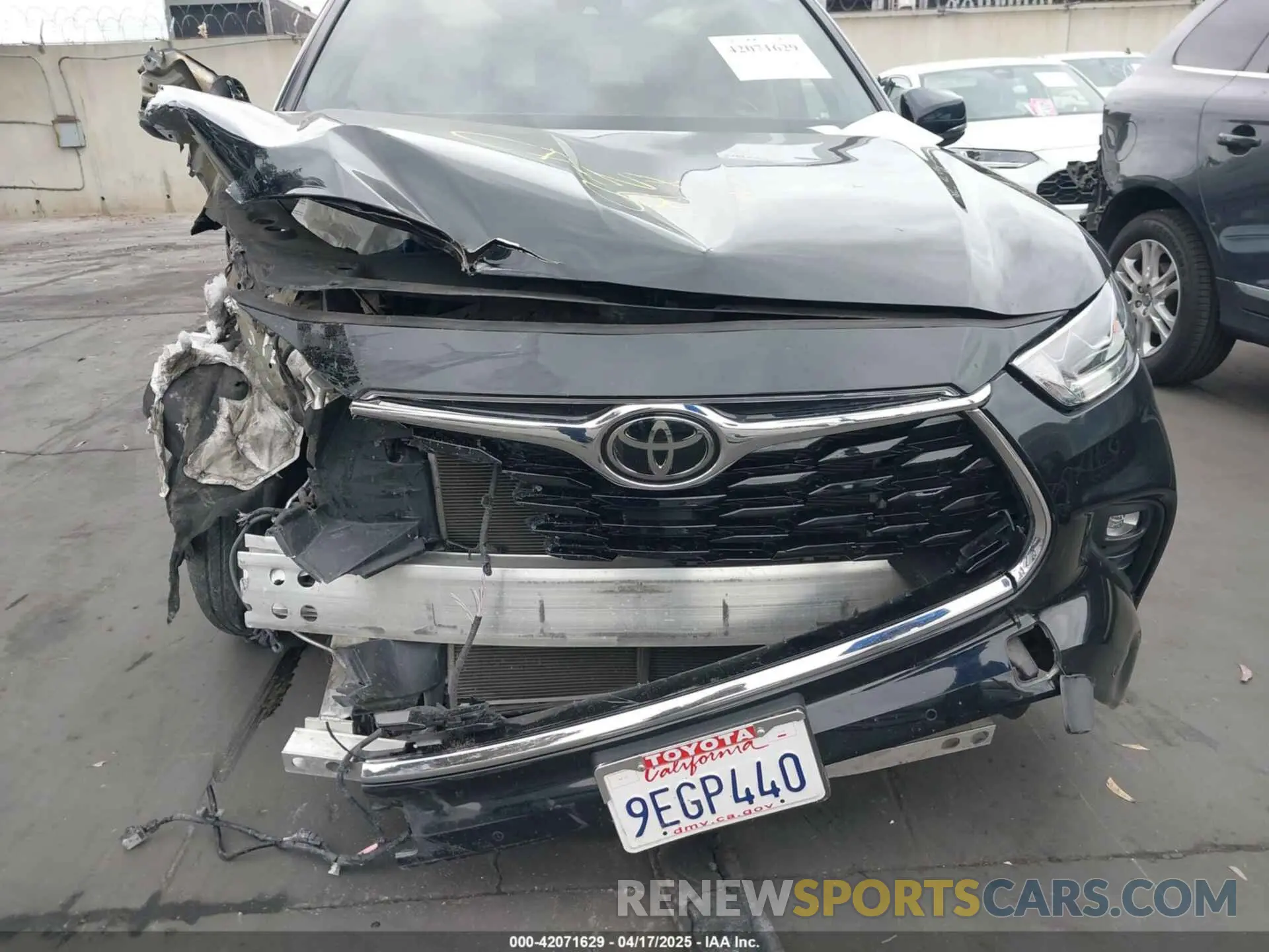 20 Photograph of a damaged car 5TDKDRAH5PS012464 TOYOTA HIGHLANDER 2023