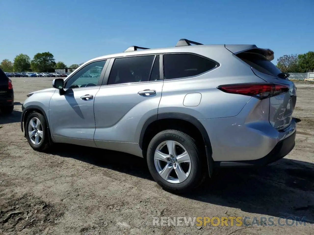 2 Photograph of a damaged car 5TDKDRAH5PS020564 TOYOTA HIGHLANDER 2023