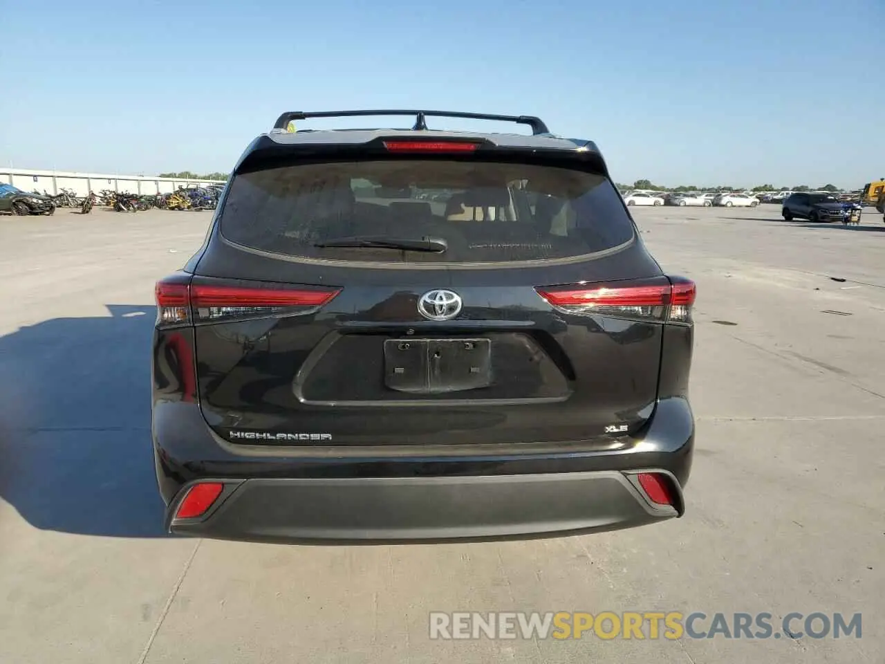 6 Photograph of a damaged car 5TDKDRAH5PS023190 TOYOTA HIGHLANDER 2023