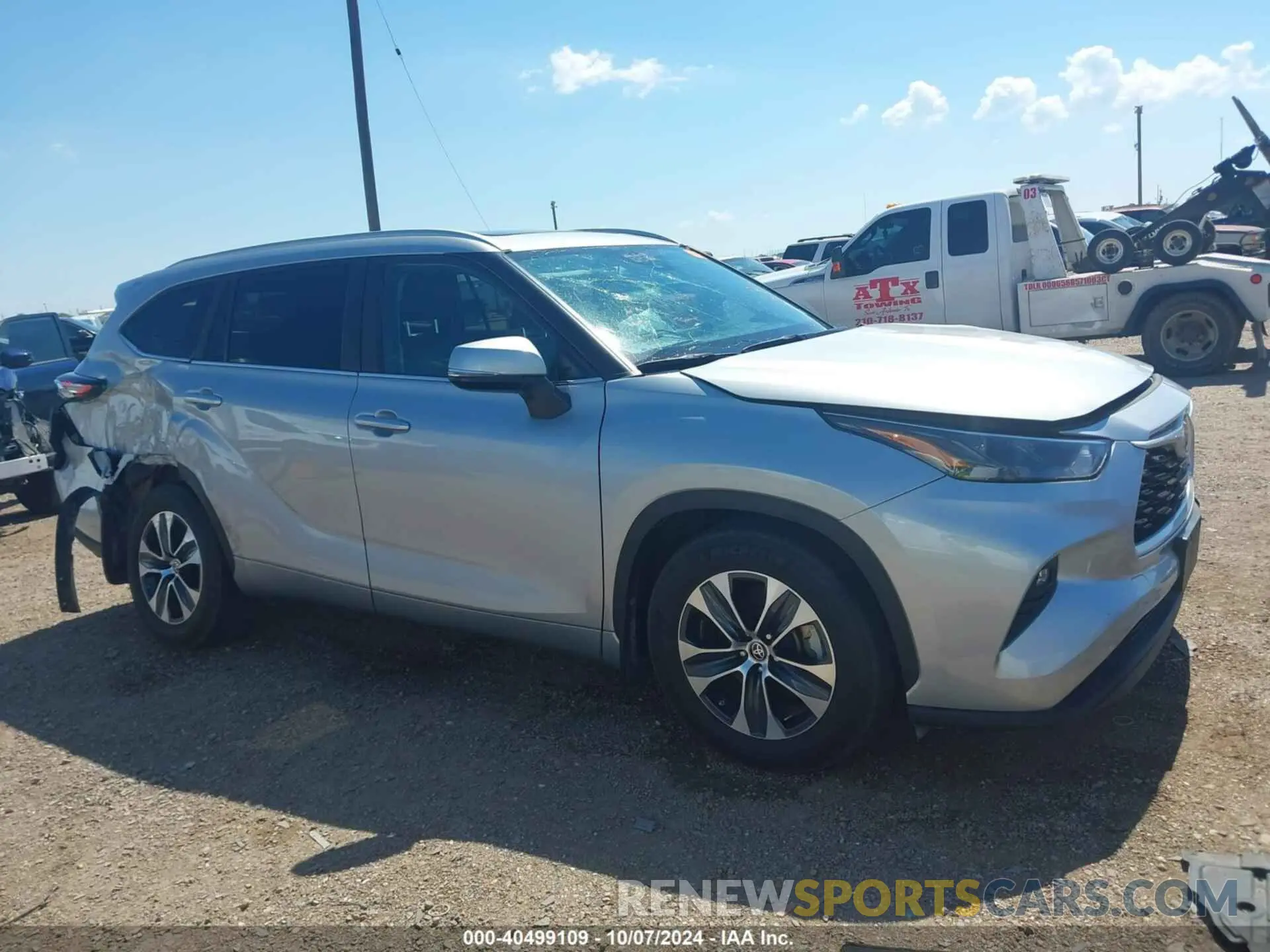 13 Photograph of a damaged car 5TDKDRAH5PS025750 TOYOTA HIGHLANDER 2023
