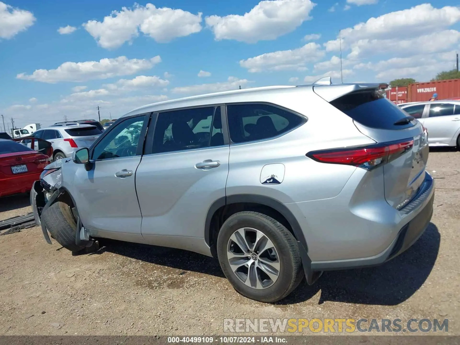 14 Photograph of a damaged car 5TDKDRAH5PS025750 TOYOTA HIGHLANDER 2023