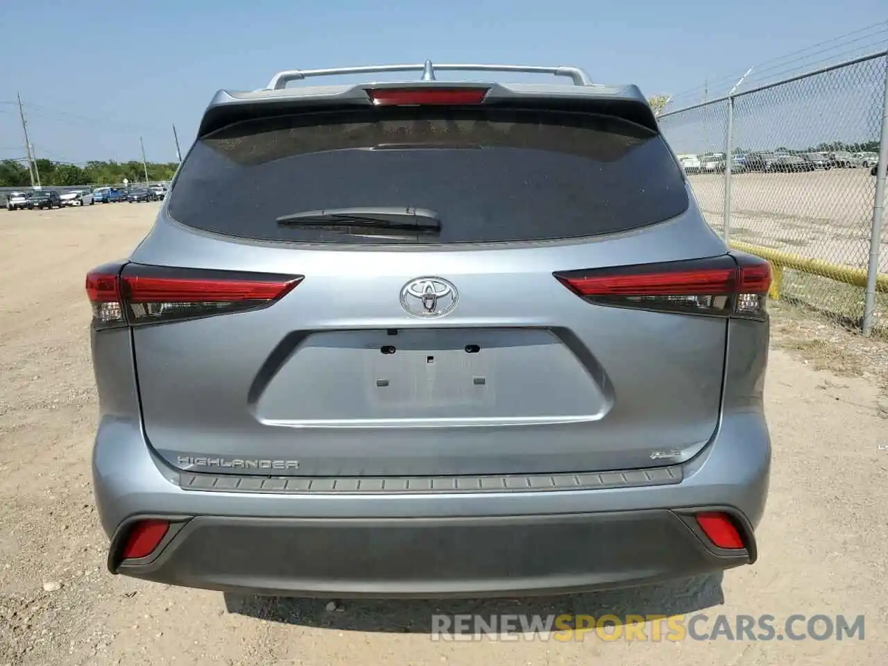 6 Photograph of a damaged car 5TDKDRAH5PS032522 TOYOTA HIGHLANDER 2023