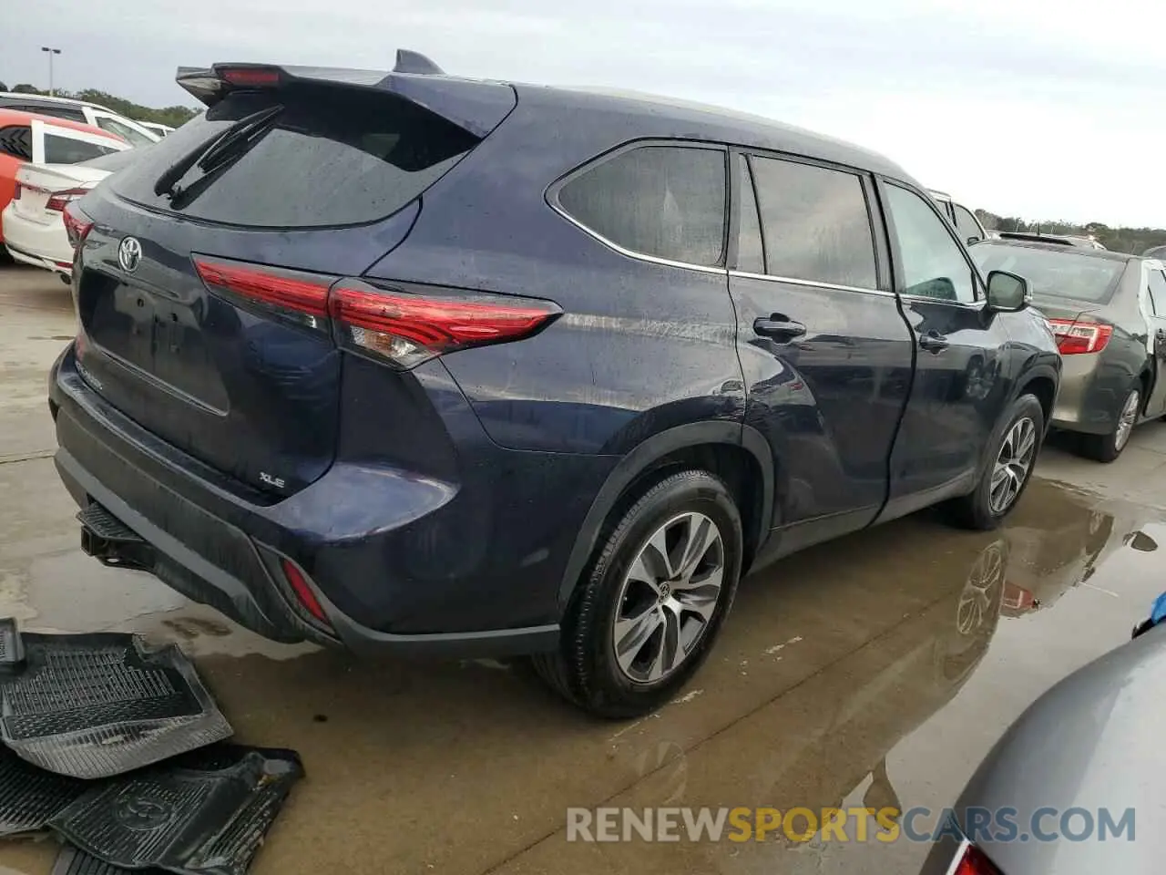 3 Photograph of a damaged car 5TDKDRAH5PS033802 TOYOTA HIGHLANDER 2023
