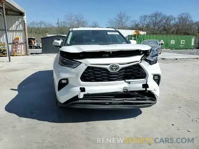 11 Photograph of a damaged car 5TDKDRAH5PS035842 TOYOTA HIGHLANDER 2023