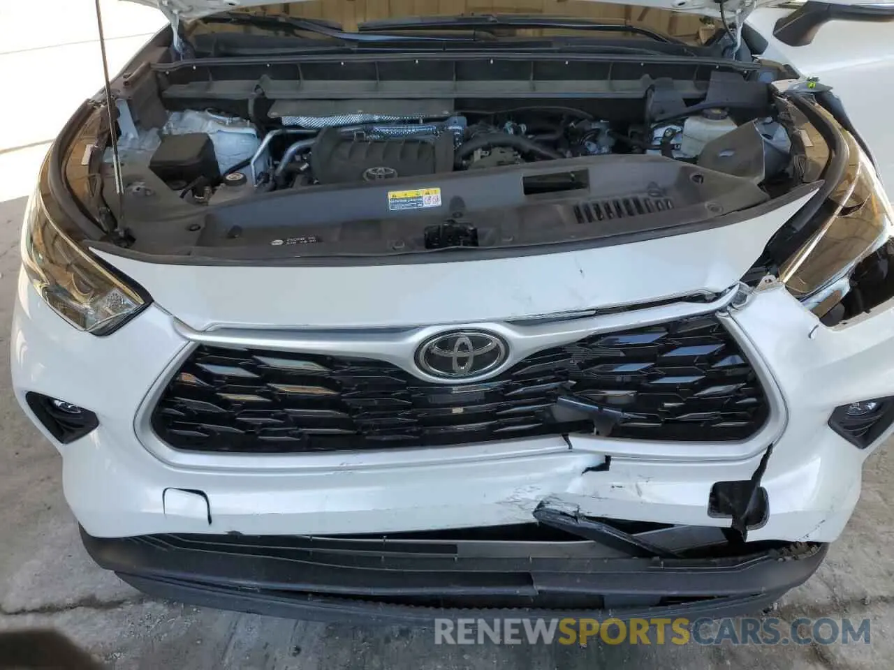 14 Photograph of a damaged car 5TDKDRAH5PS035842 TOYOTA HIGHLANDER 2023