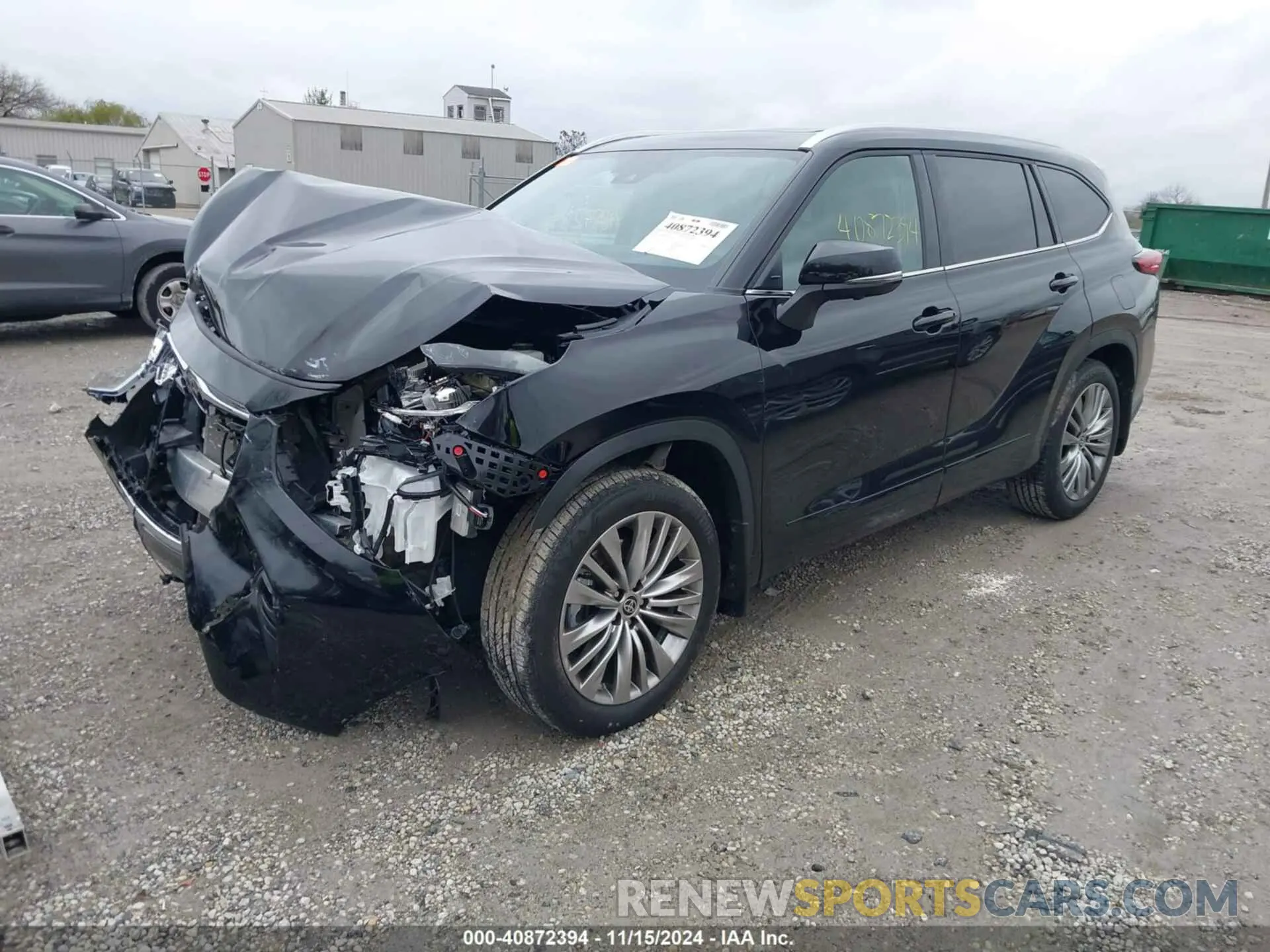 2 Photograph of a damaged car 5TDKDRAH5PS041799 TOYOTA HIGHLANDER 2023