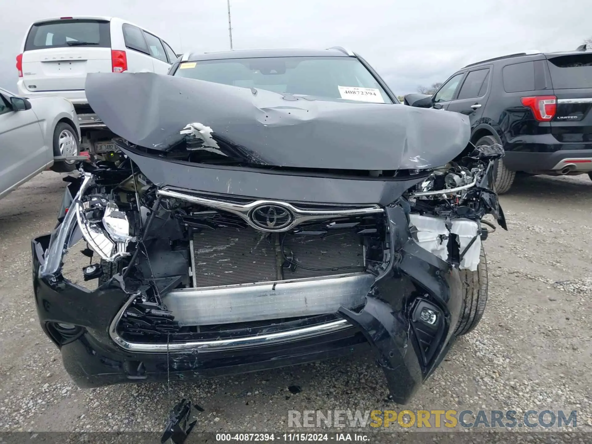 6 Photograph of a damaged car 5TDKDRAH5PS041799 TOYOTA HIGHLANDER 2023