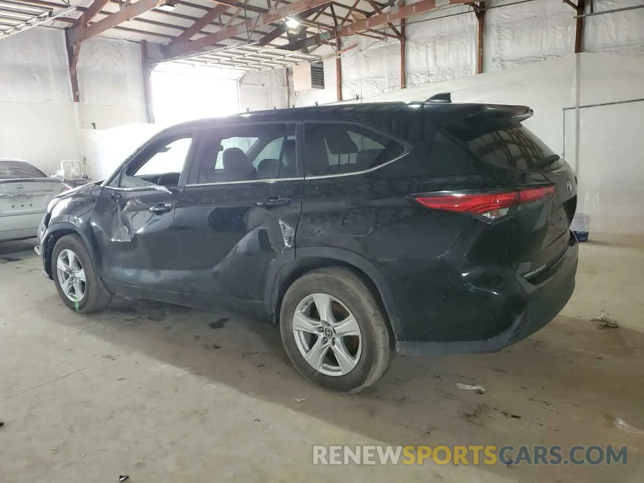 2 Photograph of a damaged car 5TDKDRAH5PS042242 TOYOTA HIGHLANDER 2023