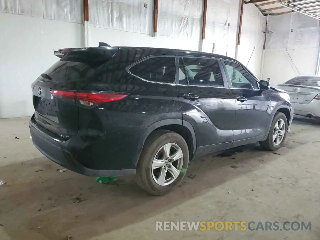 3 Photograph of a damaged car 5TDKDRAH5PS042242 TOYOTA HIGHLANDER 2023