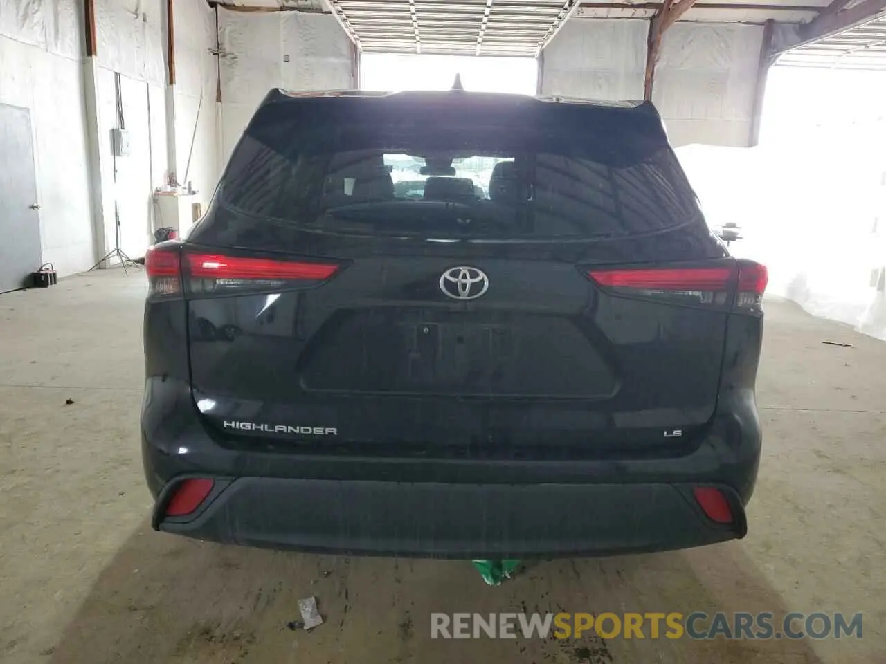 6 Photograph of a damaged car 5TDKDRAH5PS042242 TOYOTA HIGHLANDER 2023