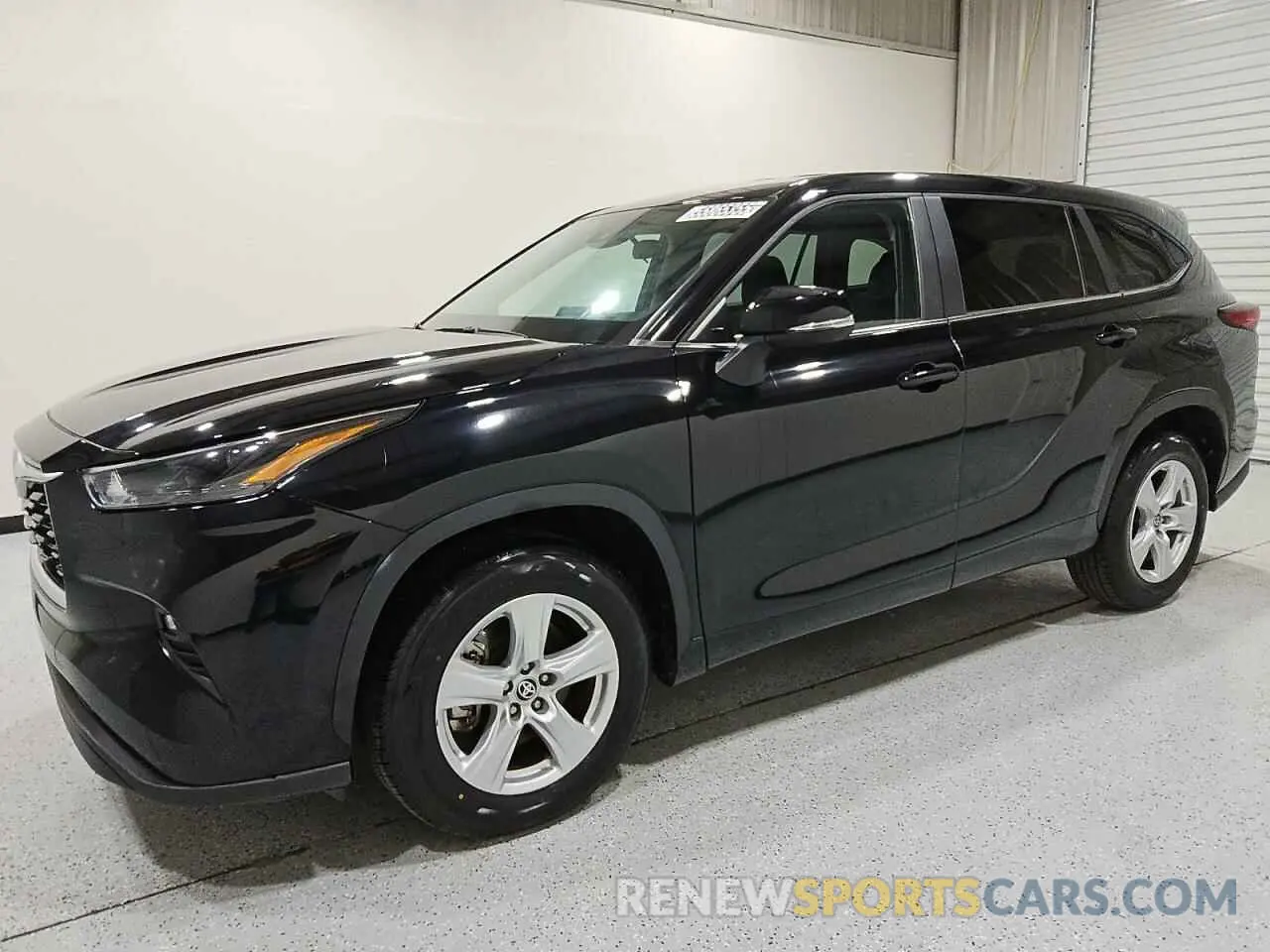 1 Photograph of a damaged car 5TDKDRAH5PS505318 TOYOTA HIGHLANDER 2023