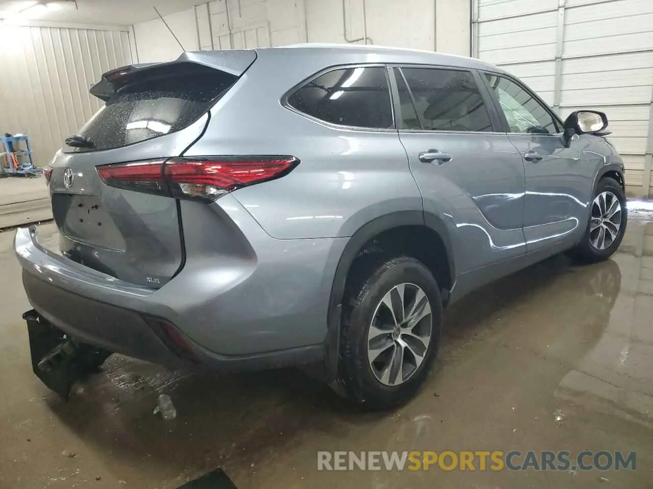 3 Photograph of a damaged car 5TDKDRAH6PS001750 TOYOTA HIGHLANDER 2023
