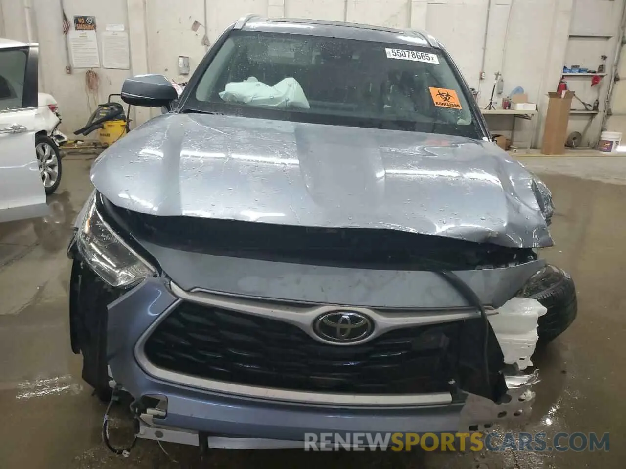 5 Photograph of a damaged car 5TDKDRAH6PS001750 TOYOTA HIGHLANDER 2023