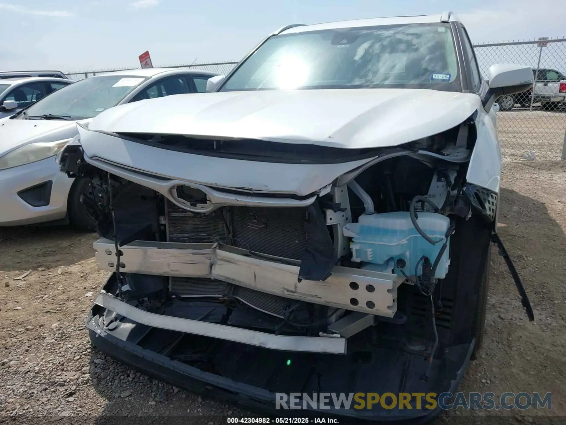 6 Photograph of a damaged car 5TDKDRAH6PS007743 TOYOTA HIGHLANDER 2023