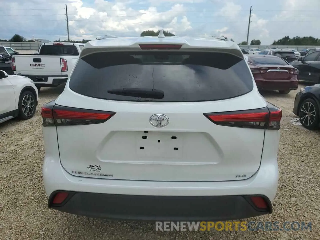 6 Photograph of a damaged car 5TDKDRAH6PS009122 TOYOTA HIGHLANDER 2023