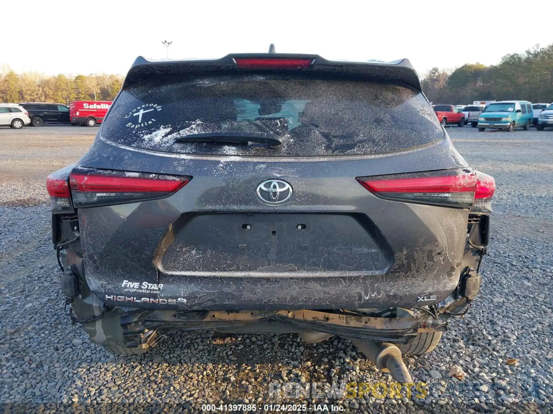 16 Photograph of a damaged car 5TDKDRAH6PS031105 TOYOTA HIGHLANDER 2023