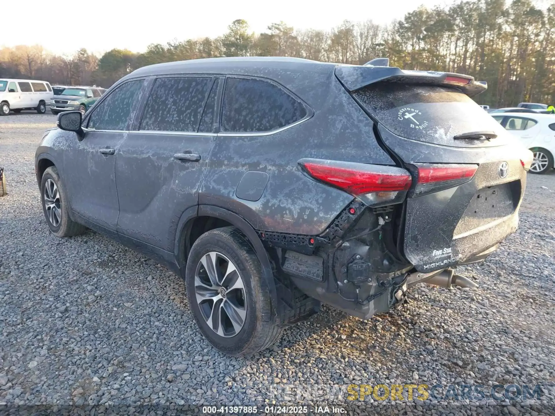 3 Photograph of a damaged car 5TDKDRAH6PS031105 TOYOTA HIGHLANDER 2023