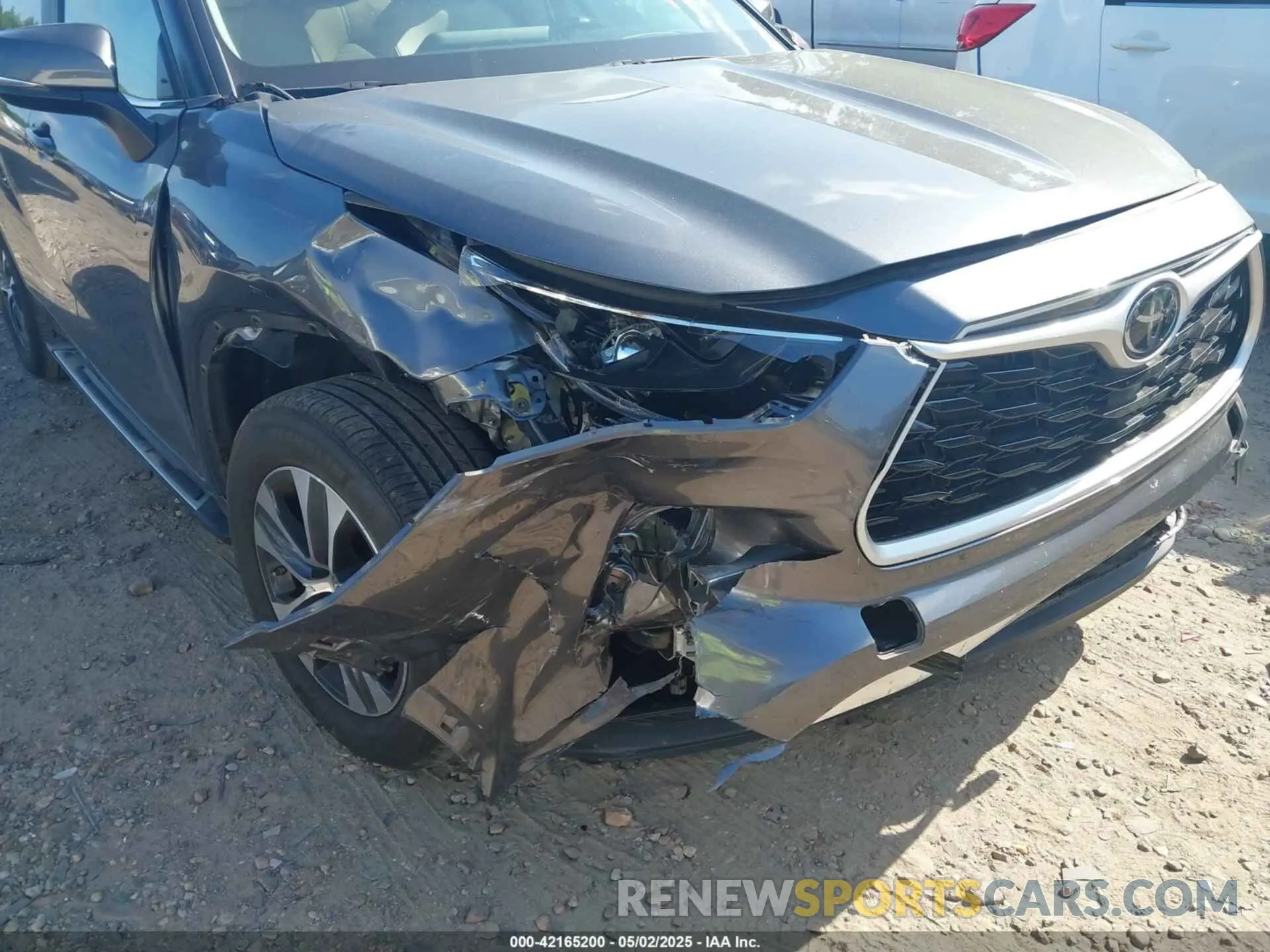 6 Photograph of a damaged car 5TDKDRAH6PS039527 TOYOTA HIGHLANDER 2023