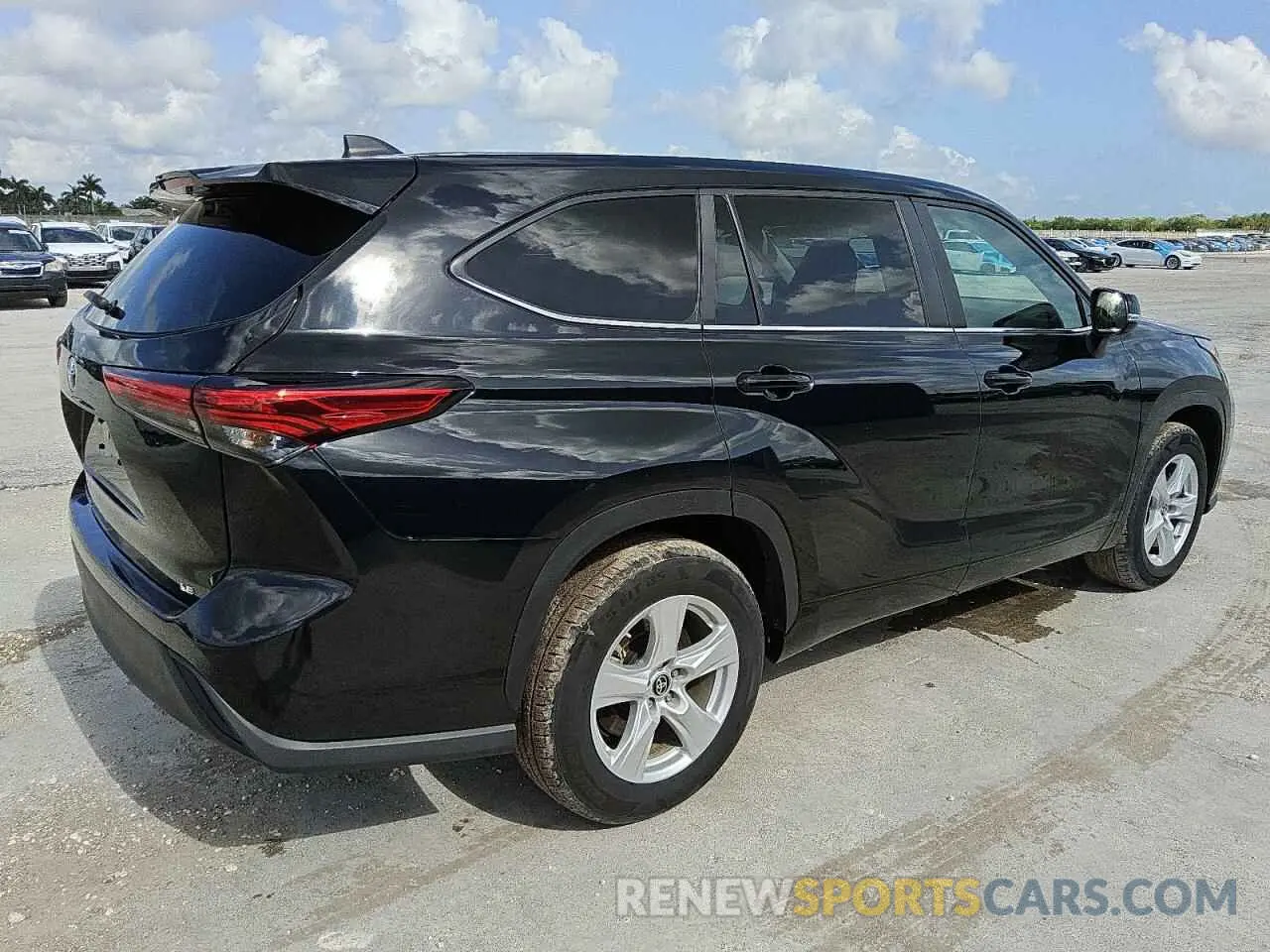 3 Photograph of a damaged car 5TDKDRAH6PS501987 TOYOTA HIGHLANDER 2023