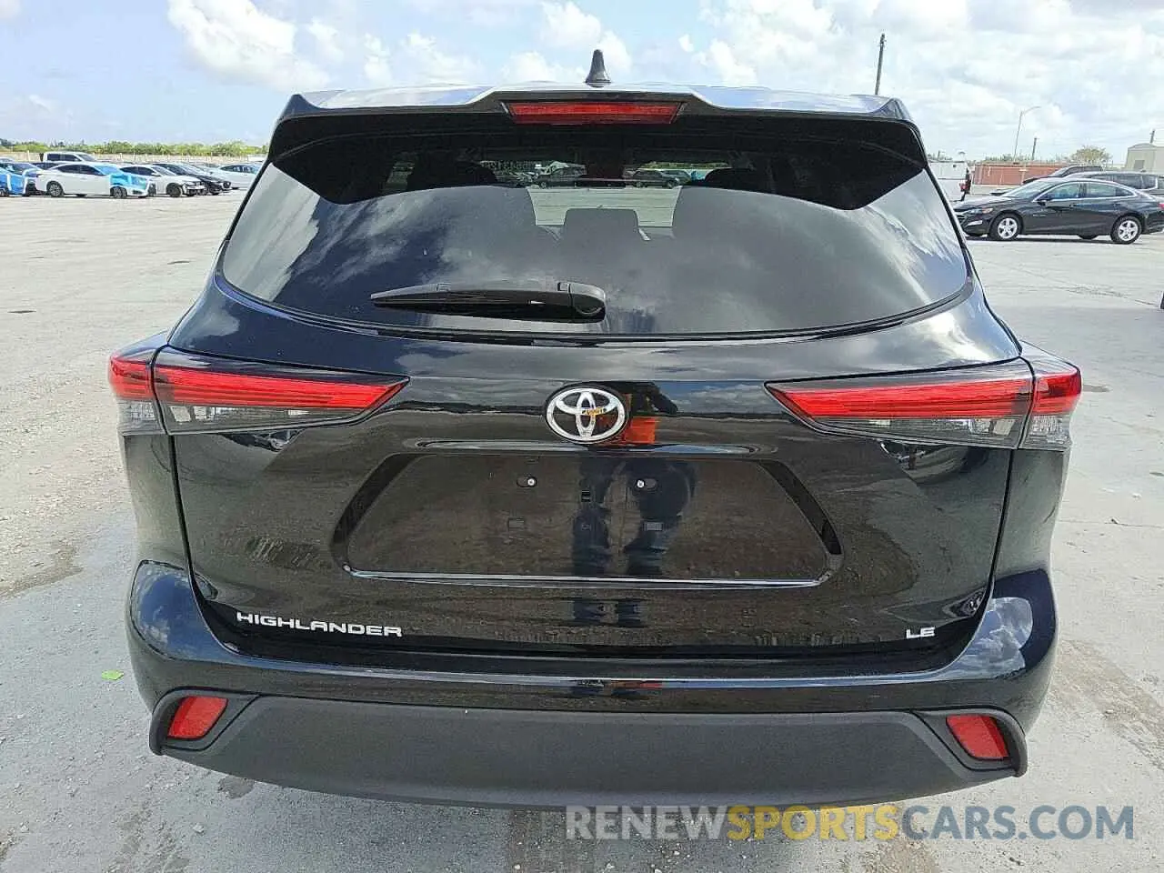6 Photograph of a damaged car 5TDKDRAH6PS501987 TOYOTA HIGHLANDER 2023
