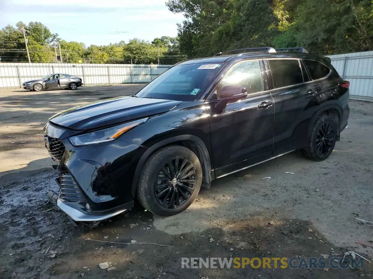 1 Photograph of a damaged car 5TDKDRAH6PS511421 TOYOTA HIGHLANDER 2023