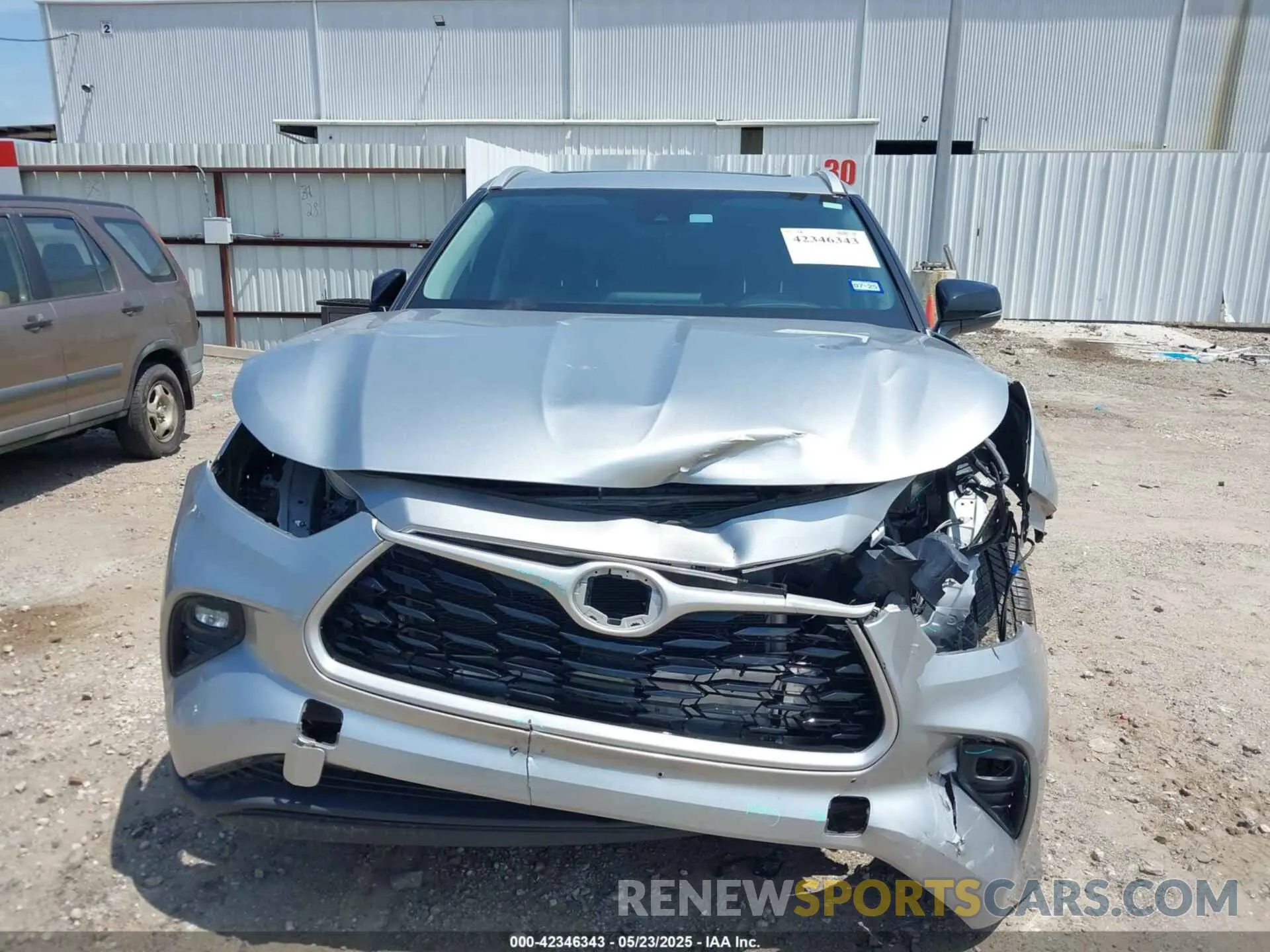 6 Photograph of a damaged car 5TDKDRAH7PS005256 TOYOTA HIGHLANDER 2023