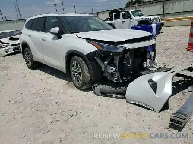 11 Photograph of a damaged car 5TDKDRAH7PS012742 TOYOTA HIGHLANDER 2023