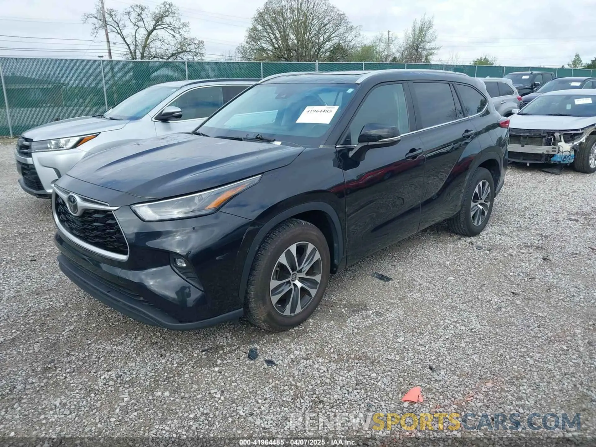 2 Photograph of a damaged car 5TDKDRAH7PS013454 TOYOTA HIGHLANDER 2023