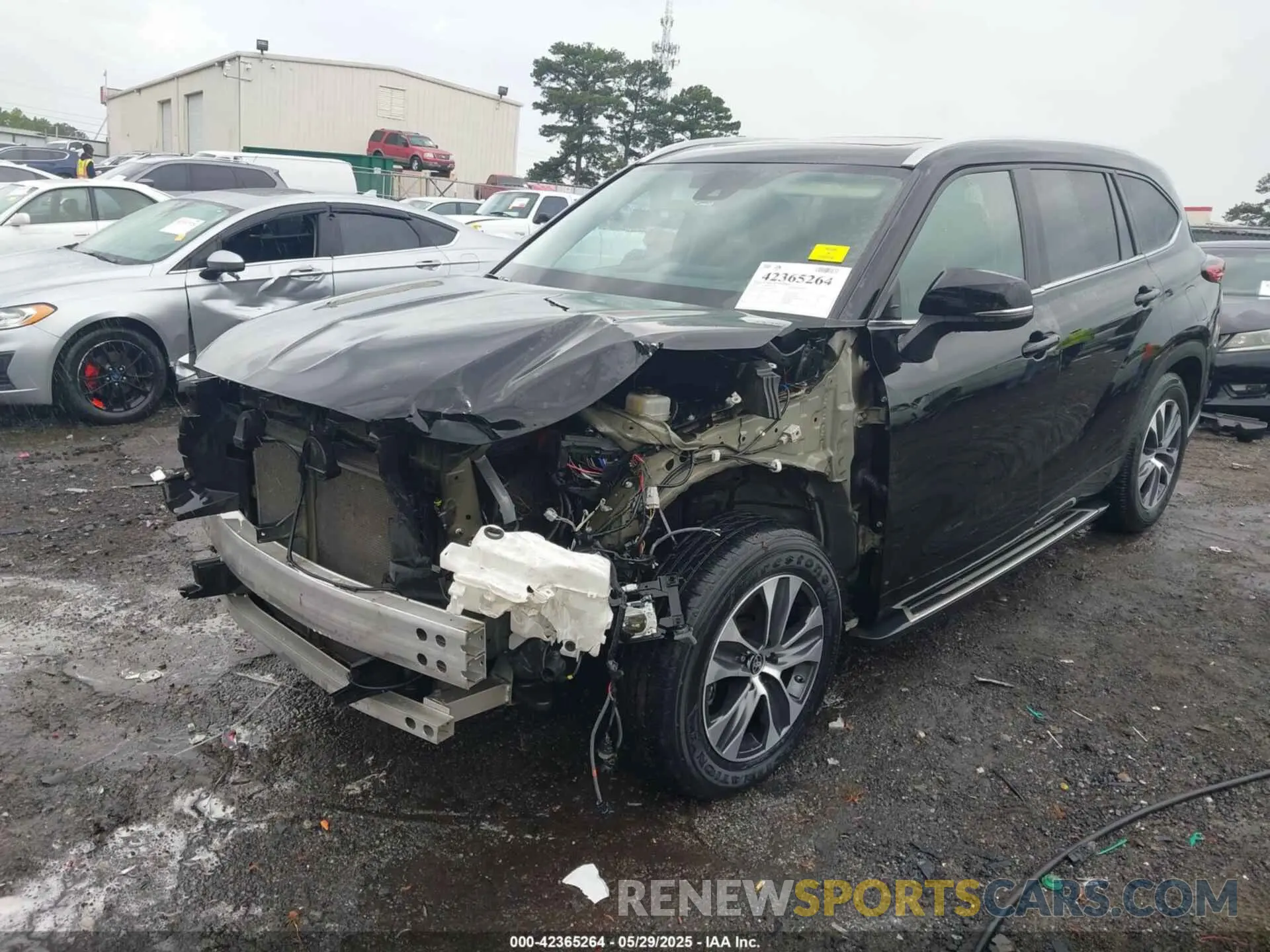 2 Photograph of a damaged car 5TDKDRAH7PS030724 TOYOTA HIGHLANDER 2023