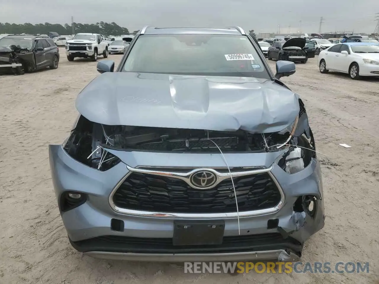 5 Photograph of a damaged car 5TDKDRAH7PS031159 TOYOTA HIGHLANDER 2023