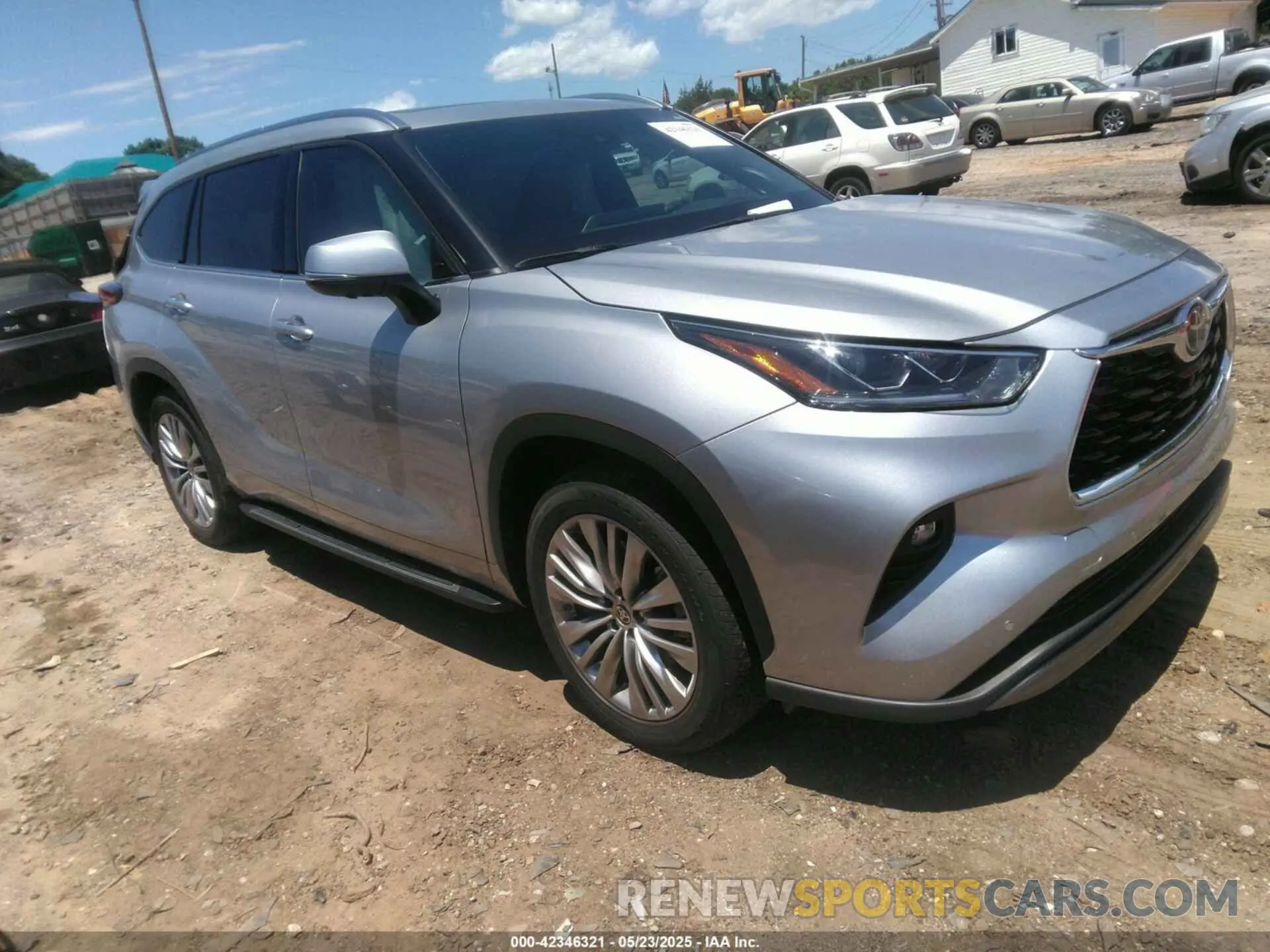 1 Photograph of a damaged car 5TDKDRAH7PS047667 TOYOTA HIGHLANDER 2023