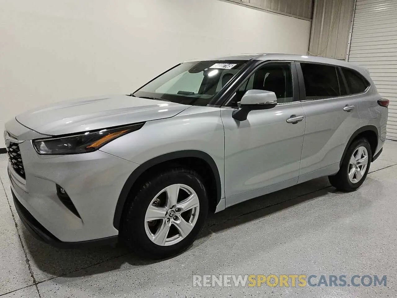 1 Photograph of a damaged car 5TDKDRAH7PS502727 TOYOTA HIGHLANDER 2023