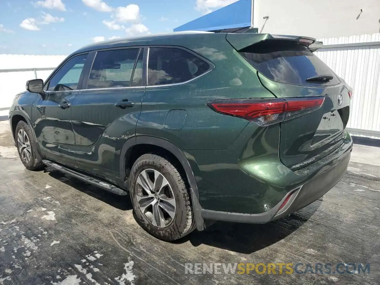 2 Photograph of a damaged car 5TDKDRAH7PS505028 TOYOTA HIGHLANDER 2023