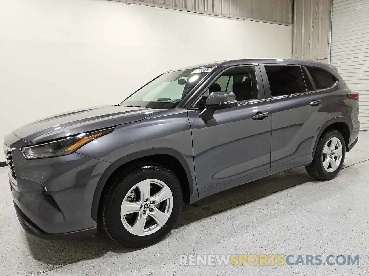 1 Photograph of a damaged car 5TDKDRAH7PS505420 TOYOTA HIGHLANDER 2023