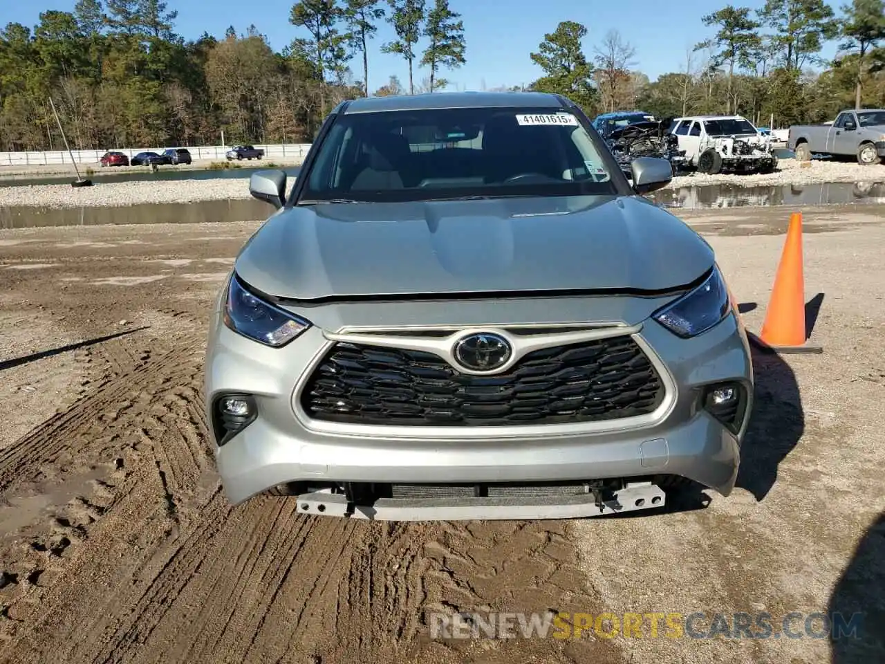 5 Photograph of a damaged car 5TDKDRAH7PS505613 TOYOTA HIGHLANDER 2023