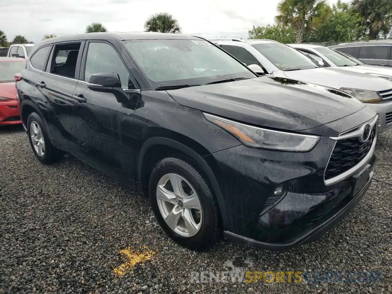 4 Photograph of a damaged car 5TDKDRAH7PS513078 TOYOTA HIGHLANDER 2023