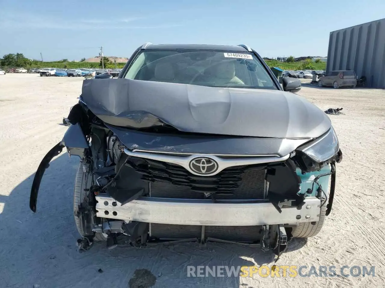 5 Photograph of a damaged car 5TDKDRAH7PS520564 TOYOTA HIGHLANDER 2023