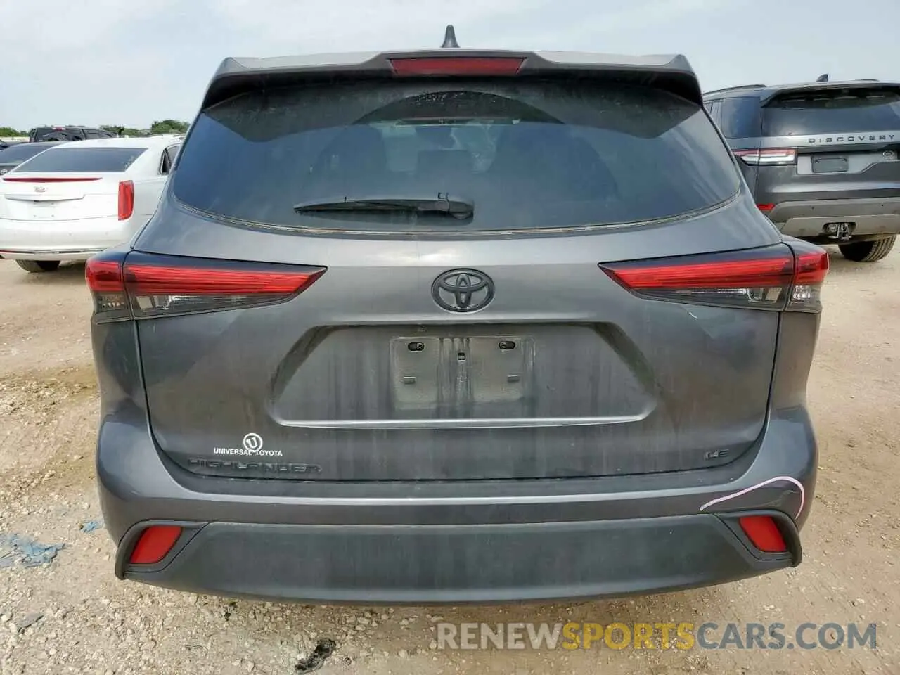 6 Photograph of a damaged car 5TDKDRAH7PS524887 TOYOTA HIGHLANDER 2023