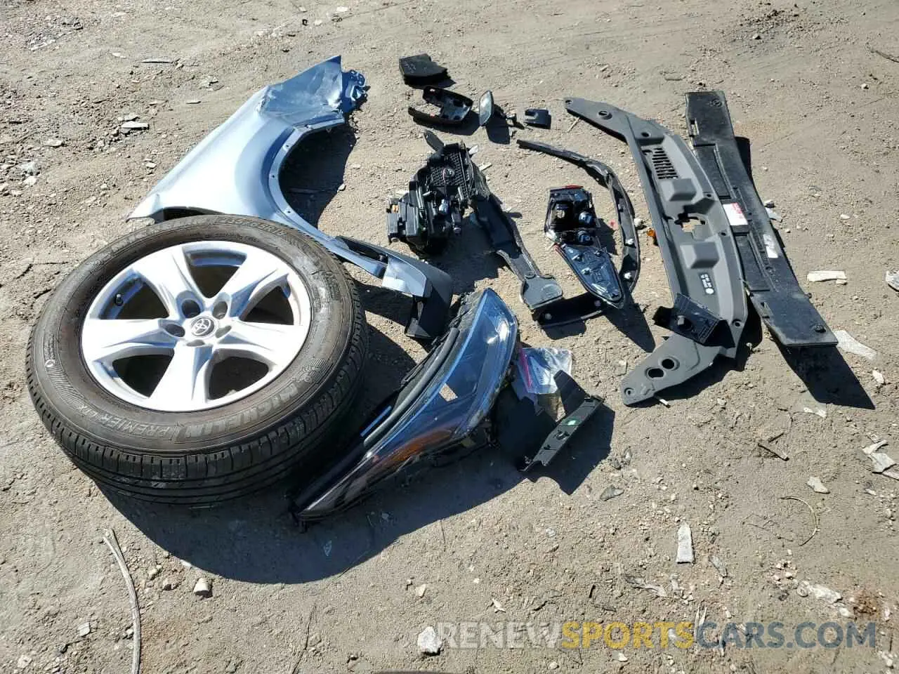 13 Photograph of a damaged car 5TDKDRAH8PS008022 TOYOTA HIGHLANDER 2023