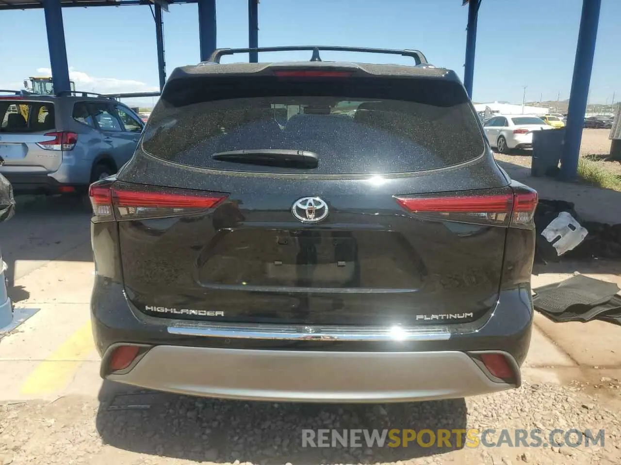 6 Photograph of a damaged car 5TDKDRAH8PS044499 TOYOTA HIGHLANDER 2023