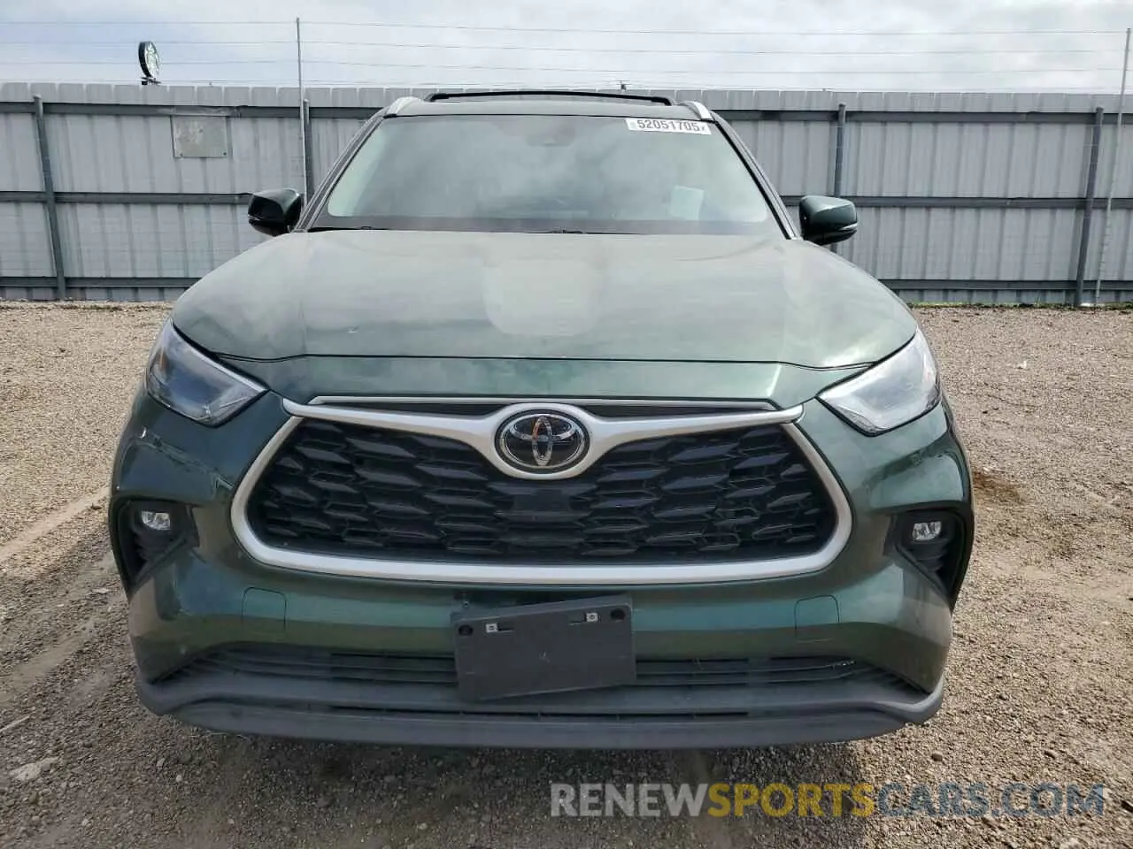 5 Photograph of a damaged car 5TDKDRAH8PS501568 TOYOTA HIGHLANDER 2023