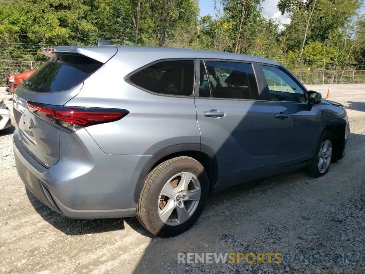 3 Photograph of a damaged car 5TDKDRAH9PS003315 TOYOTA HIGHLANDER 2023