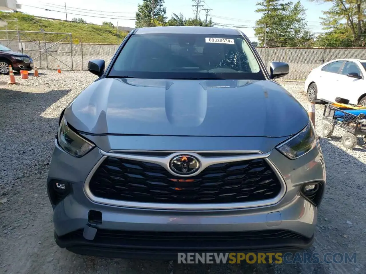 5 Photograph of a damaged car 5TDKDRAH9PS003315 TOYOTA HIGHLANDER 2023