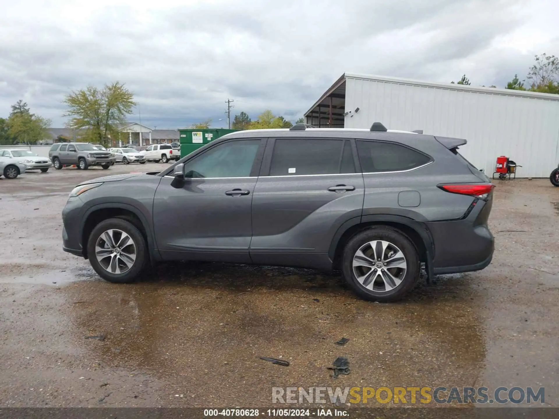 14 Photograph of a damaged car 5TDKDRAH9PS012242 TOYOTA HIGHLANDER 2023
