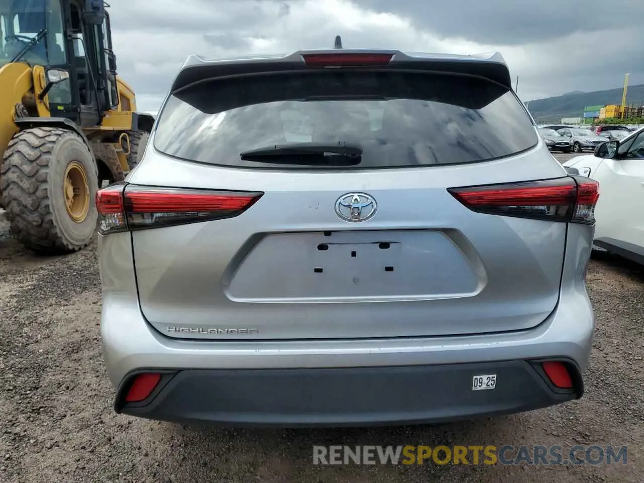 6 Photograph of a damaged car 5TDKDRAH9PS018591 TOYOTA HIGHLANDER 2023