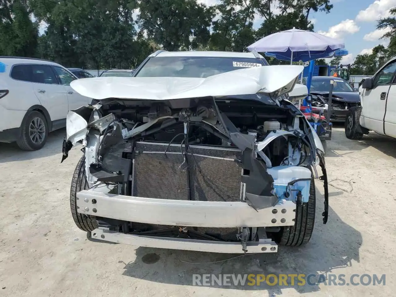 5 Photograph of a damaged car 5TDKDRAH9PS025394 TOYOTA HIGHLANDER 2023